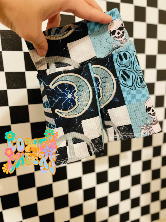 3/6M fabric waist bikers