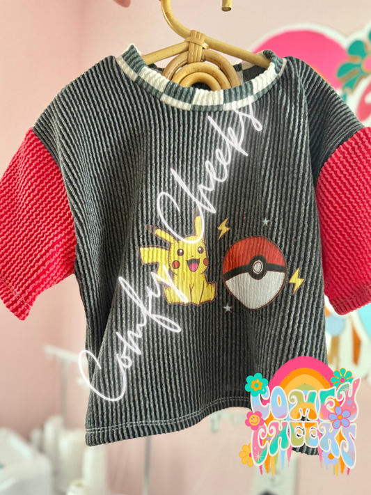 18/24m poke Oversized tee