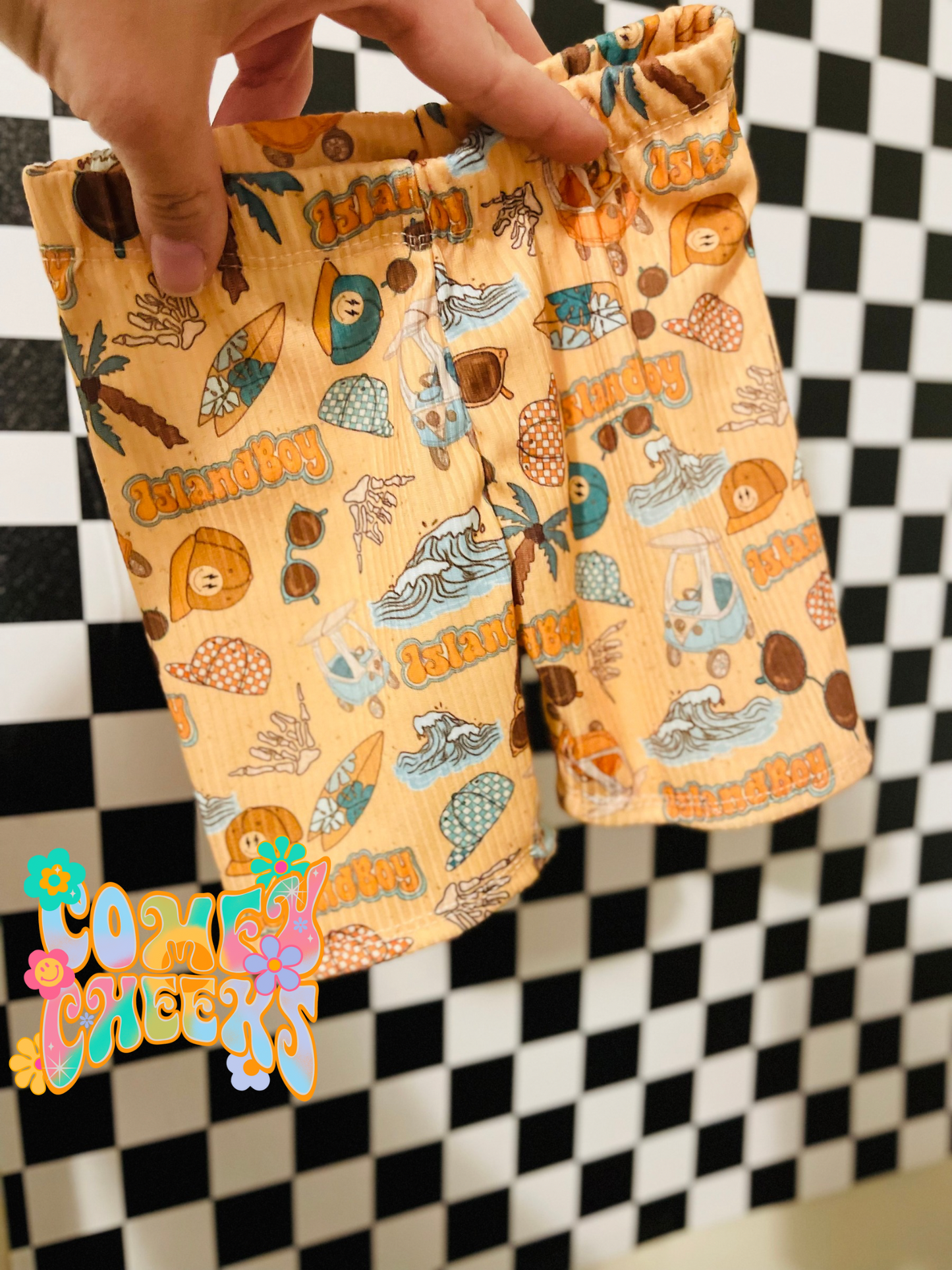 18/24m elastic waist bikers