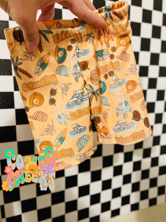 18/24m elastic waist bikers